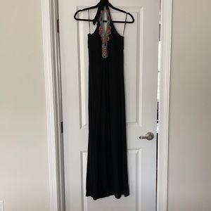 Halter maxi dress
